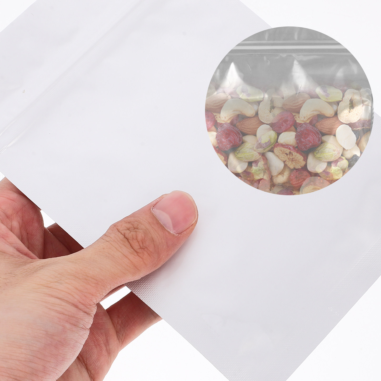 Snacks Food In Us - 50 stuks luchtdichte hersluitbare zakjes voor