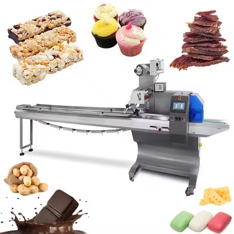 Snacks Food In Us - Automatische verpakkingsmachine voor zachte katoenen snoepjes