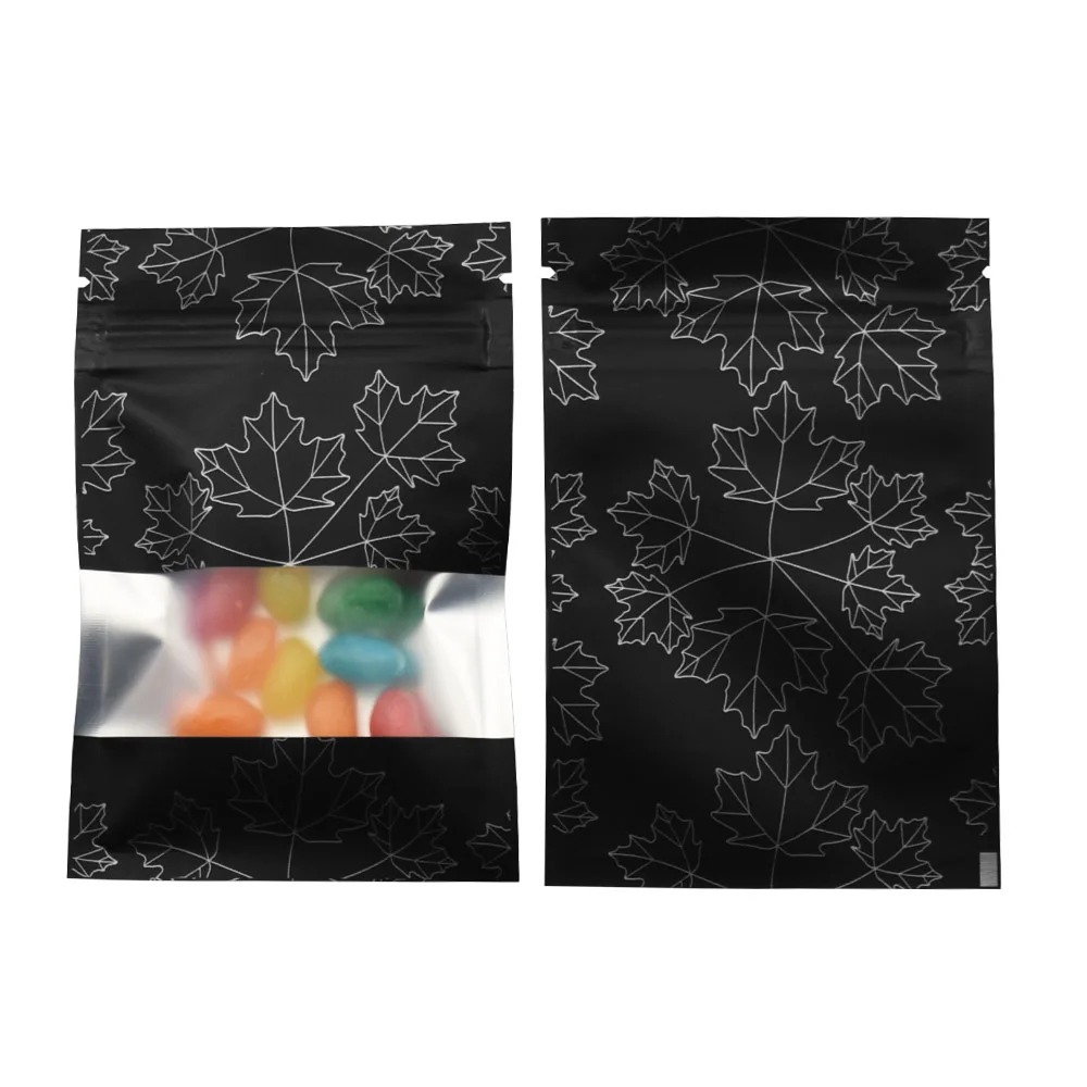 Food Halloween Snacks - 100 Stuks Zip Lock Mylar Folie