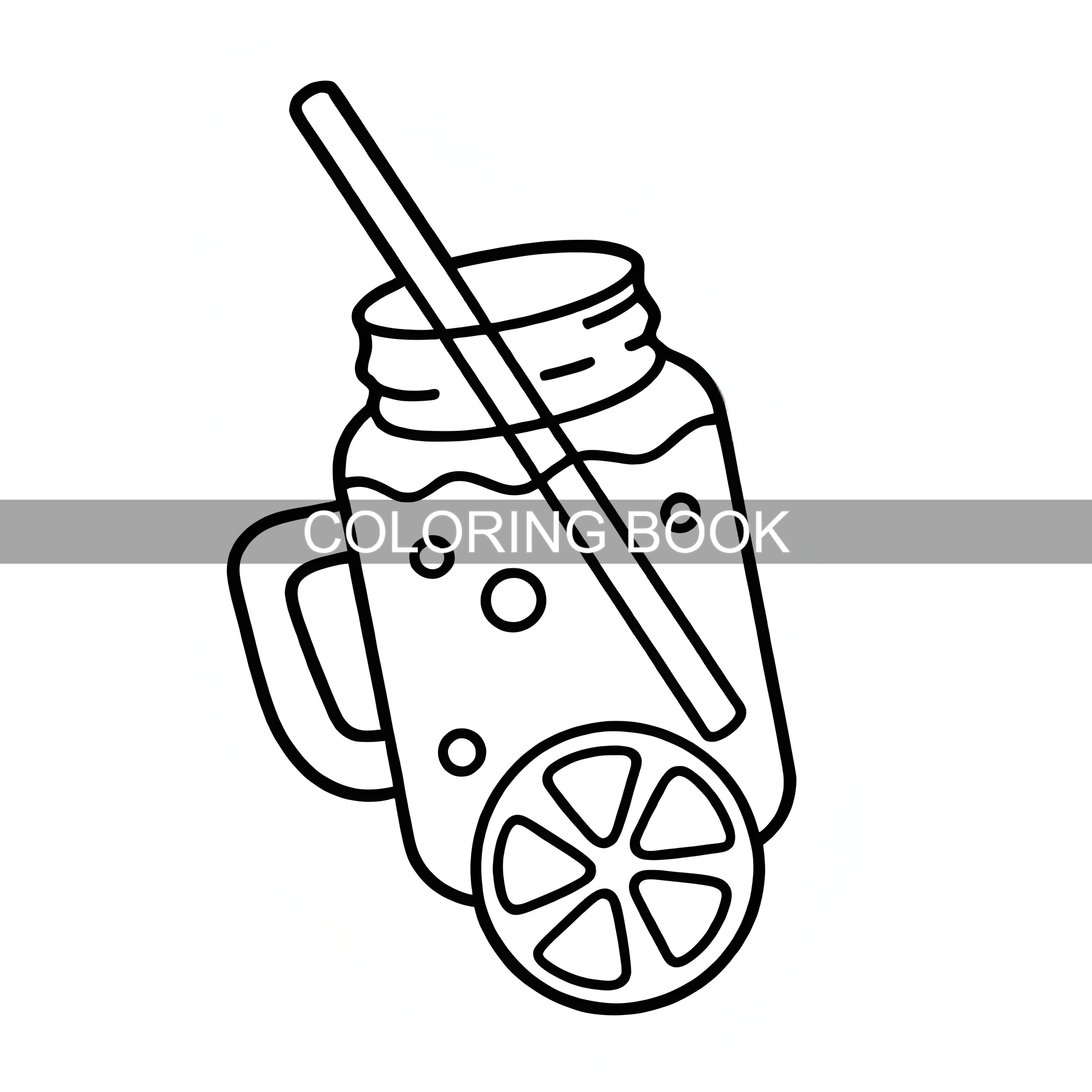 Delicious Treats Coloring Book - Food Snacks Coloring Book recensie en prijs