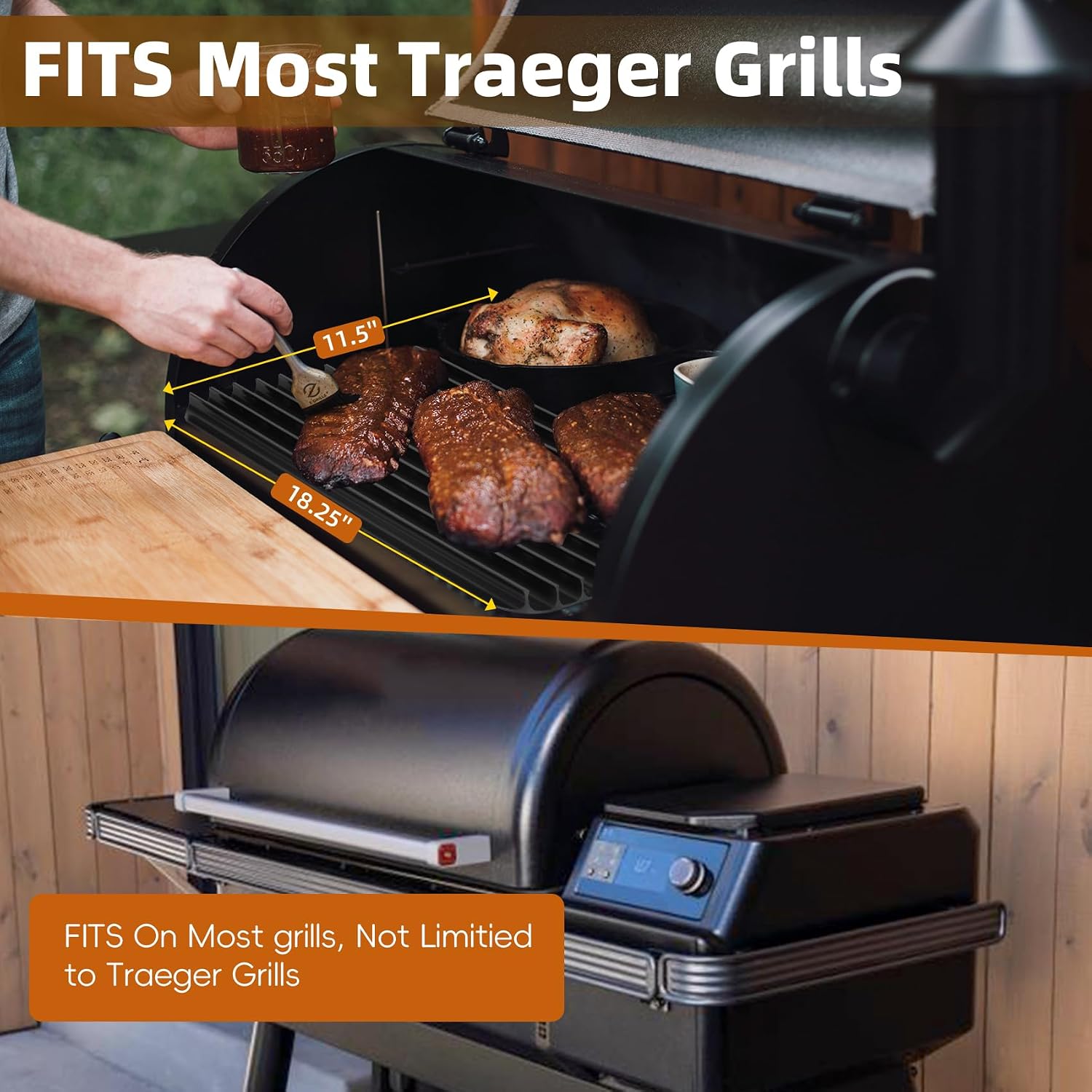 18,25'' x 11,5'' Omkeerbaar al - Foods X recensie en prijs