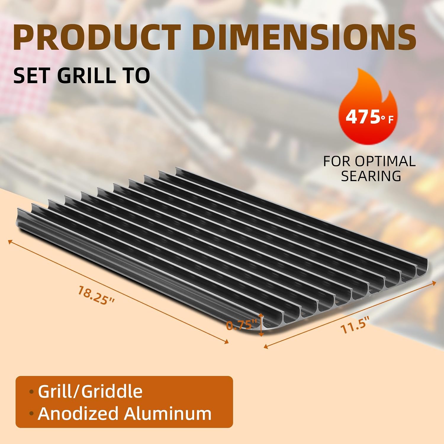 18,25'' x 11,5'' Omkeerbaar al - Foods X recensie en prijs