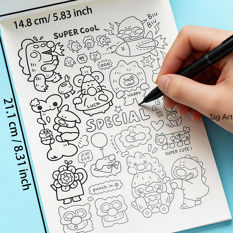 Handprentenboek voor het verli - Food Snacks Coloring Book recensie en prijs