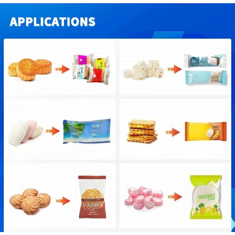 Automatische verpakkingsmachin - Snacks Food In Us recensie en prijs