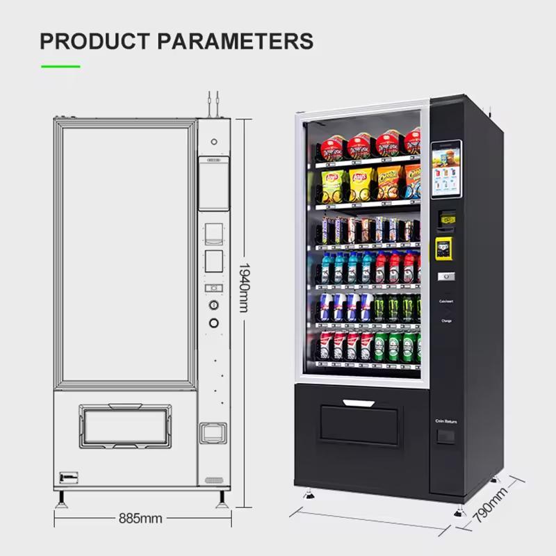 Klassieke combivendingautomaat - Snacks Food In Us recensie en prijs