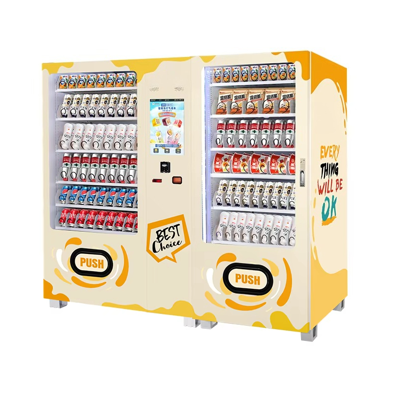 Automatische koude drankenauto - Snacks Food In Us recensie en prijs