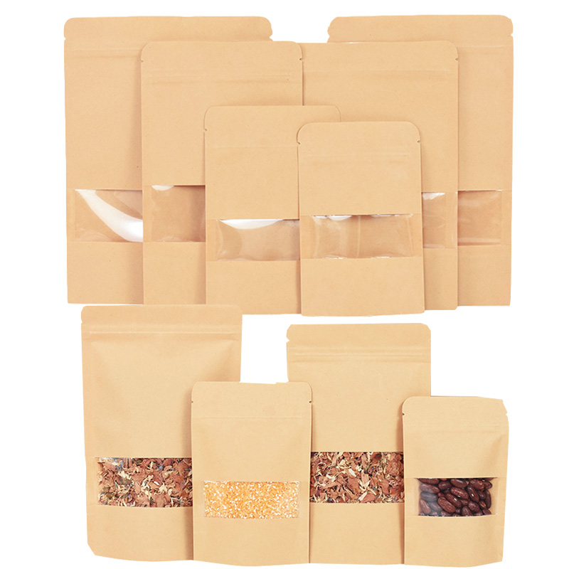20/50 Stuks Kraftpapier Zip Lo - Food Halloween Snacks recensie en prijs