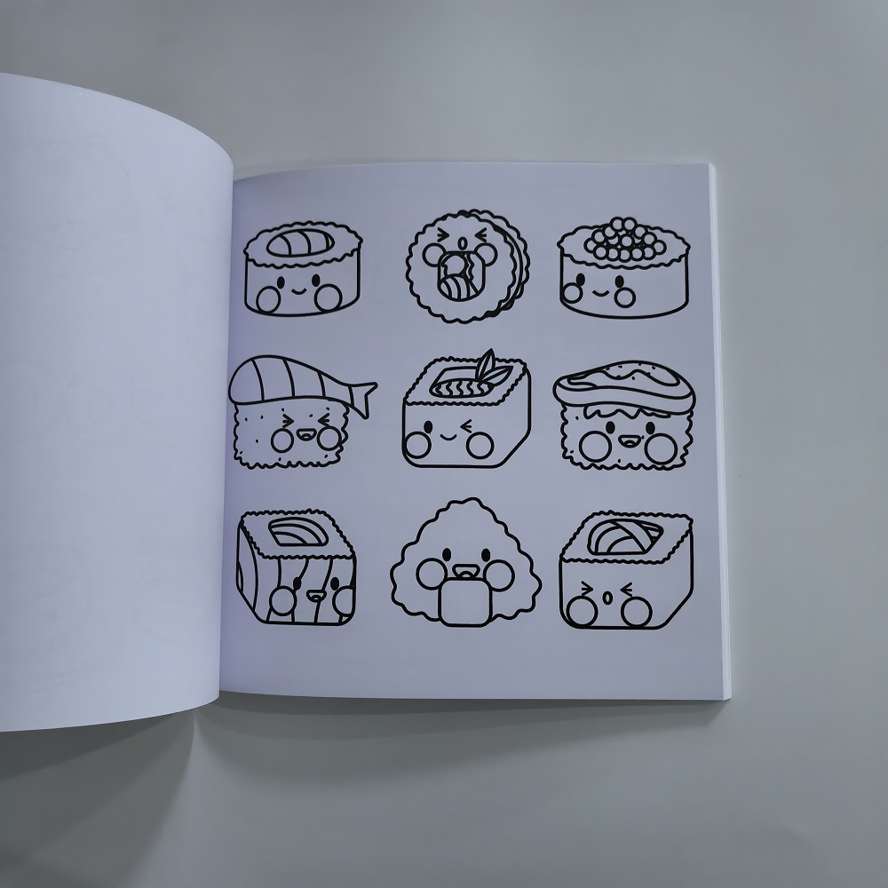 Eten, drank en snoep Gemakkeli - Food Snacks Coloring Book recensie en prijs