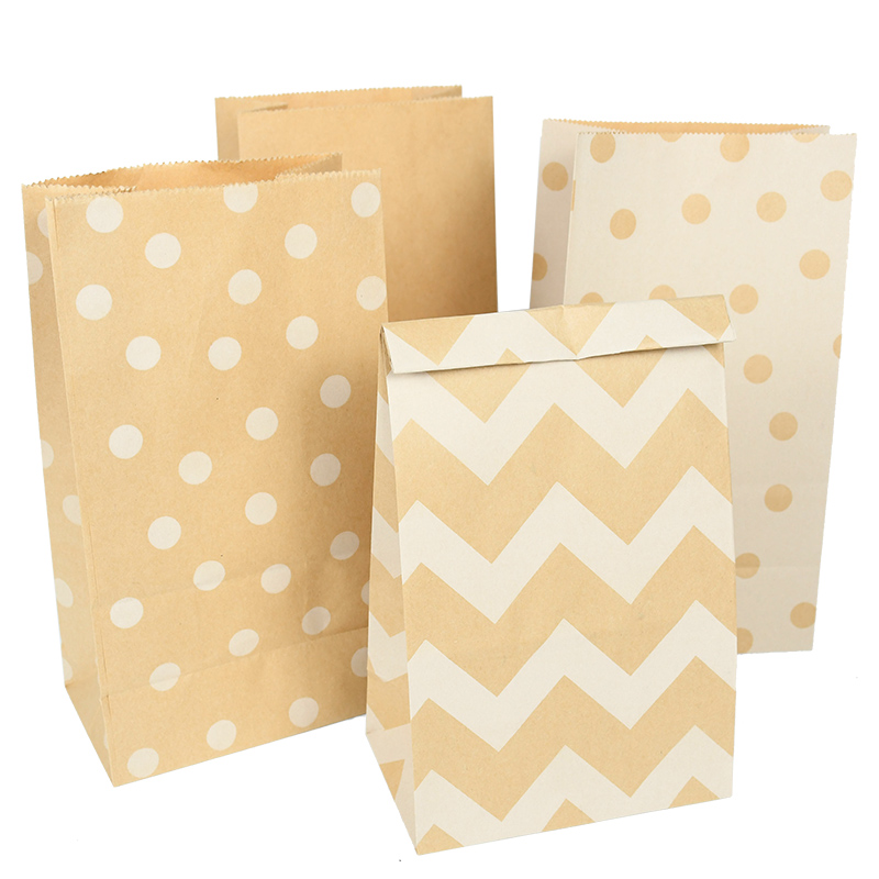 10 stks Bruin Kraftpapier Gesc - Food Halloween Snacks recensie en prijs
