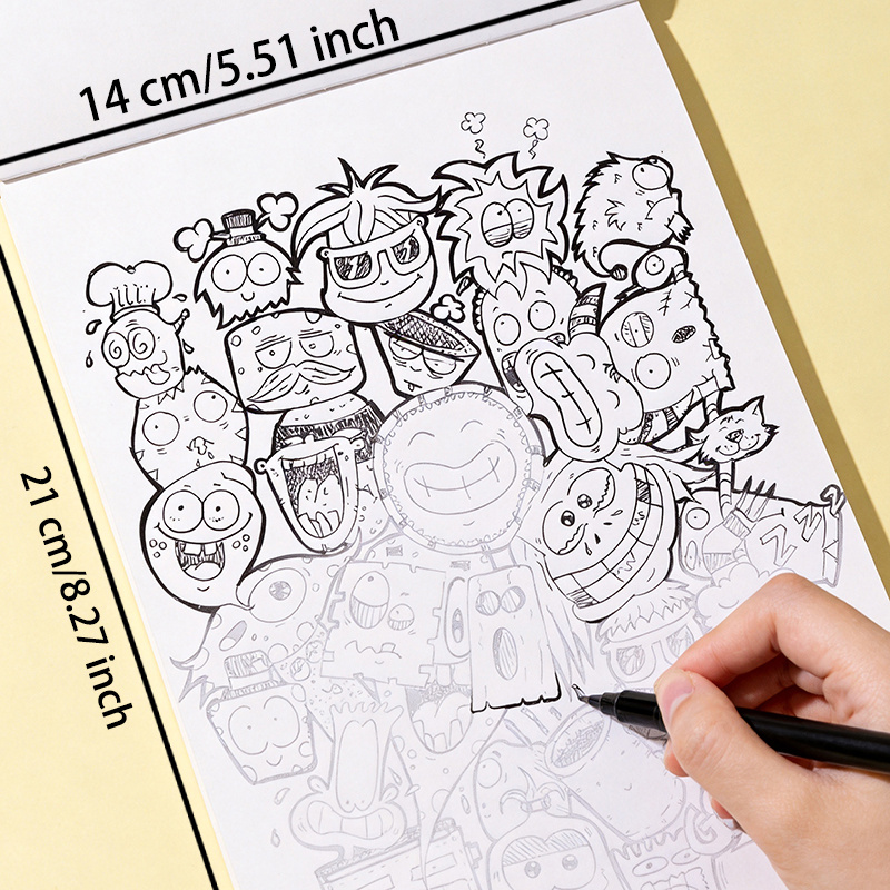 Een handgetekend kleurboek voo - Food Snacks Coloring Book recensie en prijs