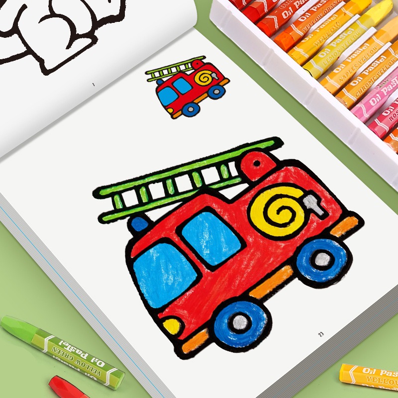 Tekeningenboek voor kinderen,  - Food Snacks Coloring Book recensie en prijs