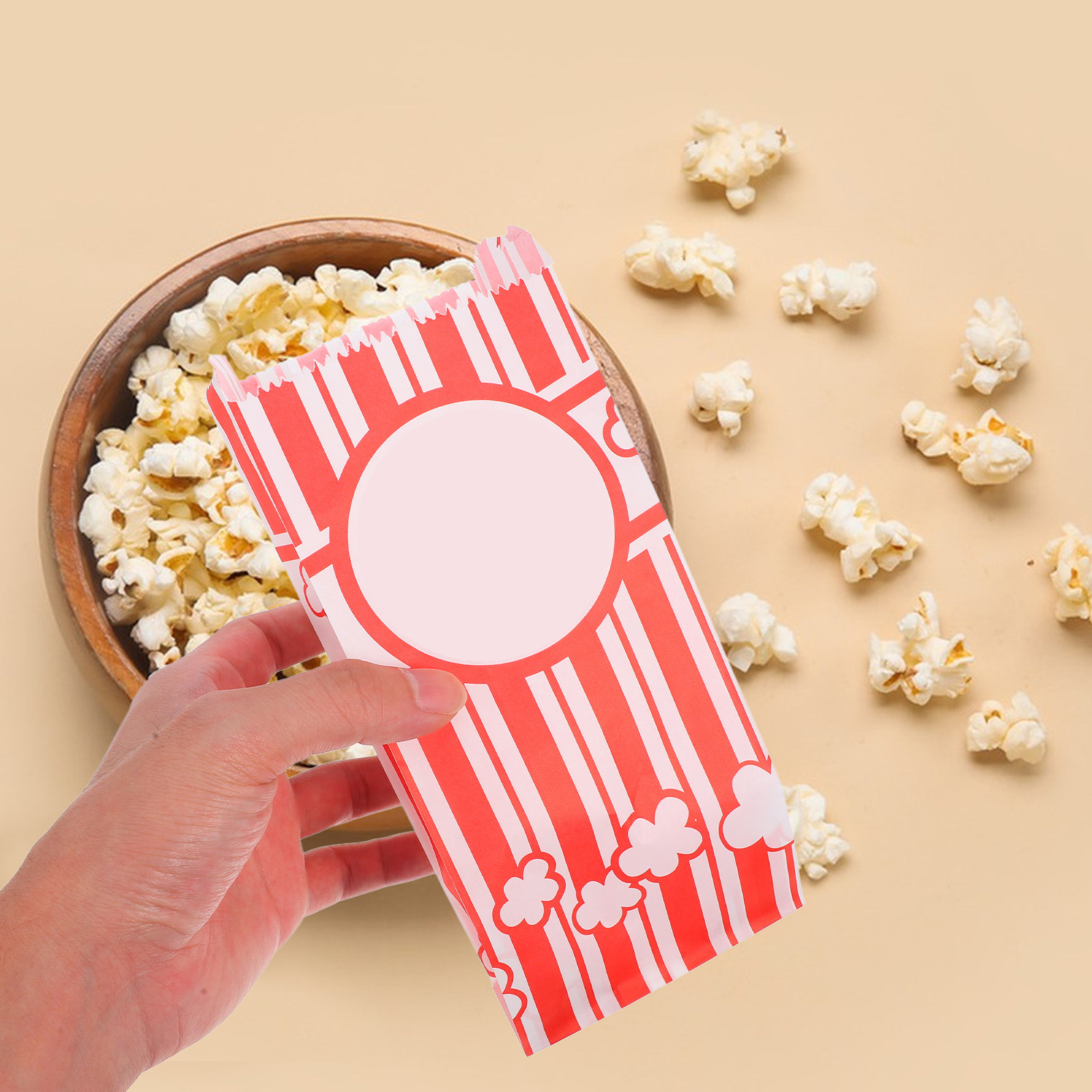 30 stuks vetvrije popcornzakje - Snacks Food In Us recensie en prijs