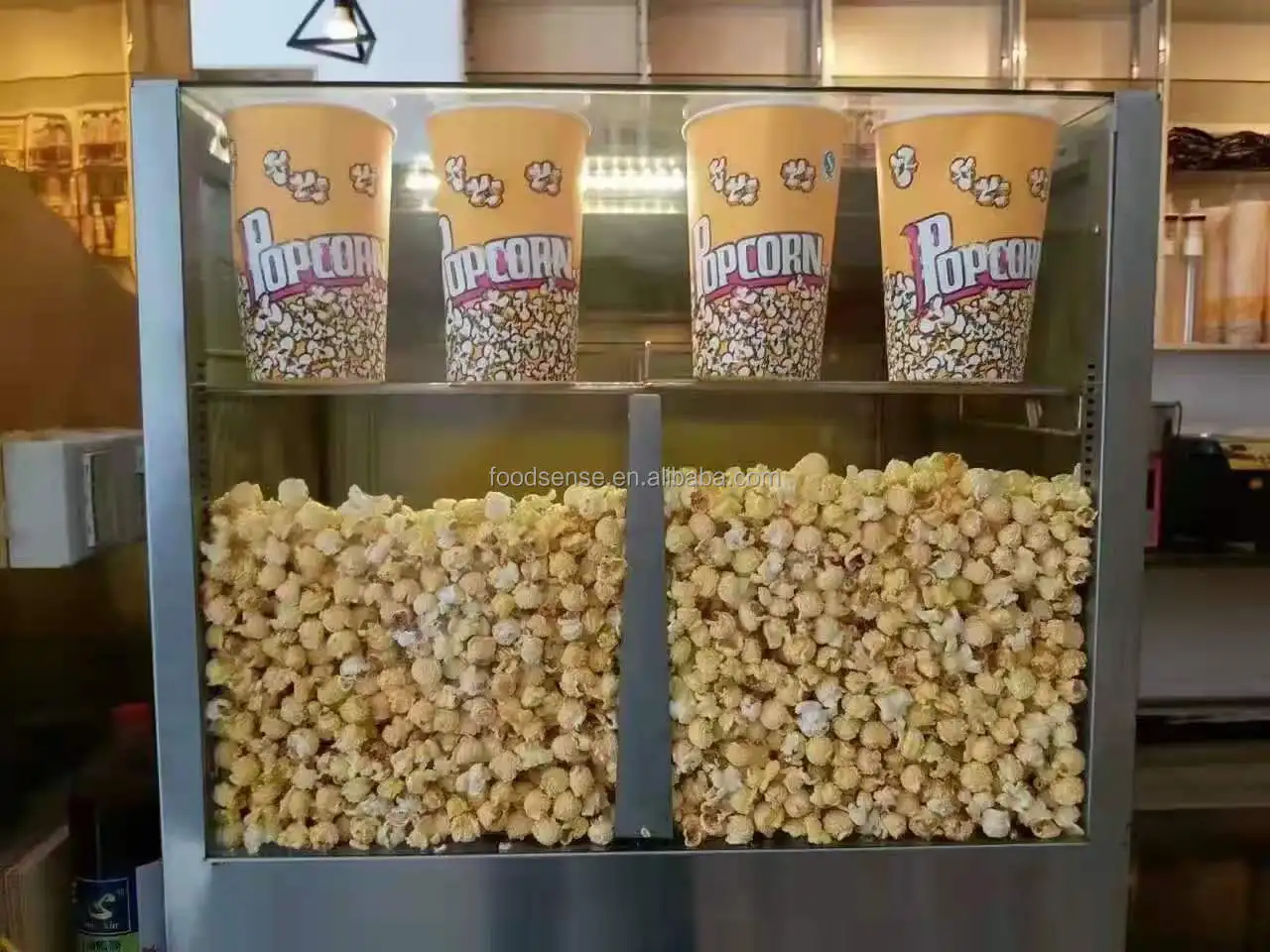 Commerciële popcorn-isolatieka - Snacks Food In Us recensie en prijs